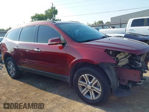 ✅ 2015 Chevrolet Traverse LT • VIN: 1GNKRHKD2FJ386573 • Lot: 42897349. Listed on IAAI with 159,959 mi. Free auction sales archive from the USA and detailed vehicle history report at DreamBid. Image 14.