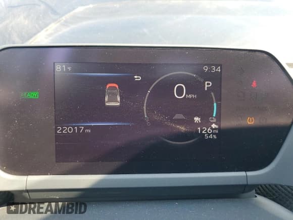 ✅ 2023 Toyota bZ4X XLE • VIN: JTMAAAAA3PA025509 • Lot: 68138275. Listed on Copart with 22,017 mi. Free auction sales archive from the USA and detailed vehicle history report at DreamBid. Image 9.