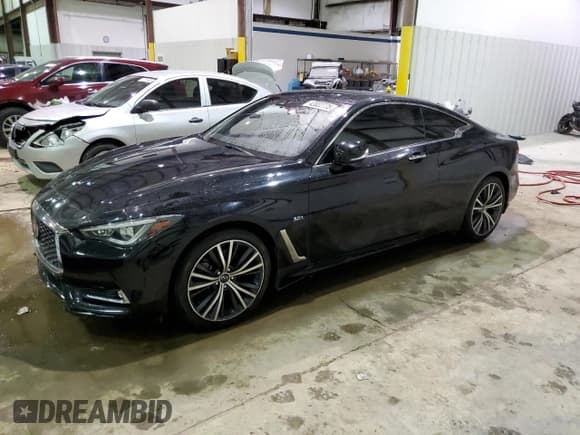 ✅ 2020 Infiniti Q60 Luxe • VIN: JN1EV7EL2LM380140 • Lot: 42022775. Wystawiony na Copart z przebiegiem 54 481 mil. Bezpłatny archiwum sprzedaży aukcyjnych z USA i szczegółowy raport historii pojazdu na DreamBid. Zdjęcie 1.