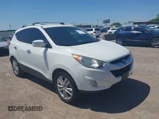 2012 Hyundai Tucson GLS z VIN KM8JU3AC5CU482718, wystawiony jako IAAI lot #43139384 z przebiegiem 129 296 mil mil oraz . Historia ofert i sprzedaży dostępna na DreamBid. Obrazek 1.