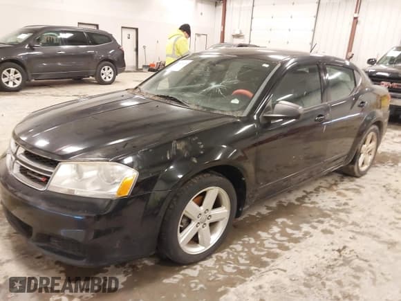 ✅ 2013 Dodge Avenger SE • VIN: 1C3CDZAB5DN712488 • Лот: 41423729. Опубликован ранее на IAAI с пробегом 122 227 миль. Бесплатный доступ к архиву аукционных продаж из США и подробный отчёт об истории автомобиля на DreamBid. Изображение 2.