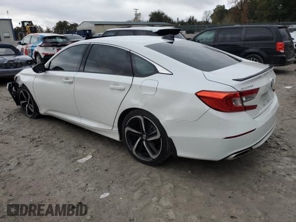 ✅ 2021 Honda Accord Sport • VIN: 1HGCV2F36MA029130 • Lot: 90604065. Listed on Copart with 62,648 mi. Free auction sales archive from the USA and detailed vehicle history report at DreamBid. Image 2.