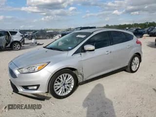 ✅ 2018 Ford Focus Titanium • VIN: 1FADP3N28JL229489 • Lot: 91655345. Listed on Copart with 143,043 mi. Free auction sales archive from the USA and detailed vehicle history report at DreamBid. Image 1.