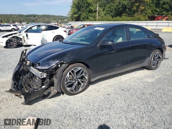 ✅ 2023 Hyundai Ioniq 6 SEL • VIN: KMHM34AC5PA037196 • Lot: 80185105. Listed on Copart with 67,747 mi. Free auction sales archive from the USA and detailed vehicle history report at DreamBid. Image 1.