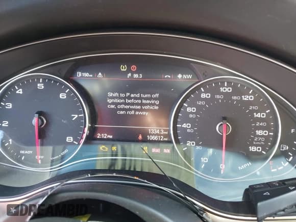 ✅ 2016 Audi A6 Premium Plus • VIN: WAUFGAFC3GN015910 • Lot: 43651058. Listed on IAAI with 106,612 mi. Free auction sales archive from the USA and detailed vehicle history report at DreamBid. Image 7.