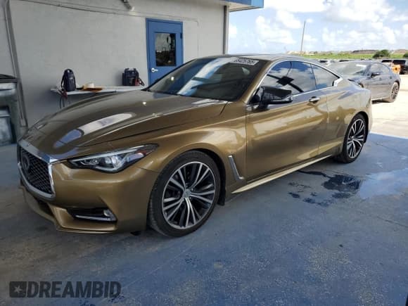 ✅ 2018 Infiniti Q60 Sport • VIN: JN1EV7EK7JM343198 • Лот: 65425765. Опубликован ранее на Copart с пробегом 49 221 миль. Бесплатный доступ к архиву аукционных продаж из США и подробный отчёт об истории автомобиля на DreamBid. Изображение 1.