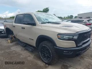 ✅ 2025 Ram 1500 Rebel • VIN: 1C6SRFLP5SN658193 • Лот: 42648676. Опубликован ранее на IAAI с пробегом 11 099 миль. Бесплатный доступ к архиву аукционных продаж из США и подробный отчёт об истории автомобиля на DreamBid. Изображение 1.