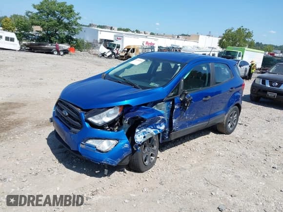✅ 2019 Ford EcoSport S • VIN: MAJ3S2FEXKC268180 • Lot: 42949550. Wystawiony na IAAI z przebiegiem Nie podano. Bezpłatny archiwum sprzedaży aukcyjnych z USA i szczegółowy raport historii pojazdu na DreamBid. Zdjęcie 2.