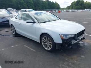 ✅ 2014 Audi A5 Premium Plus • VIN: WAULFAFR9EA001279 • Лот: 42999334. Опубликован ранее на IAAI с пробегом 172 445 миль. Бесплатный доступ к архиву аукционных продаж из США и подробный отчёт об истории автомобиля на DreamBid. Изображение 1.