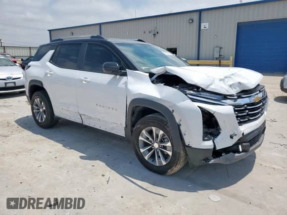 2025 Chevrolet Equinox FWD LT с VIN 3GNAXHEG9SL150173, выставлен на аукционе Copart как лот 58701795 с пробегом 6 934 миль миль и Списание • Salvage title. История ставок и продаж доступна на DreamBid. Изображение 4.