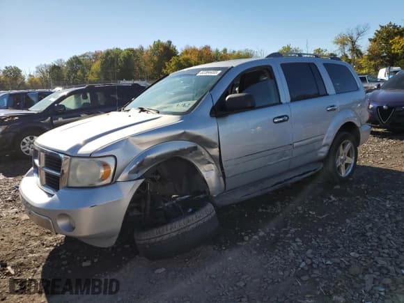 ✅ 2007 Dodge Durango Limited • VIN: 1D8HB58227F533928 • Лот: 82384455. Опубликован ранее на Copart с пробегом 217 867 миль. Бесплатный доступ к архиву аукционных продаж из США и подробный отчёт об истории автомобиля на DreamBid. Изображение 1.