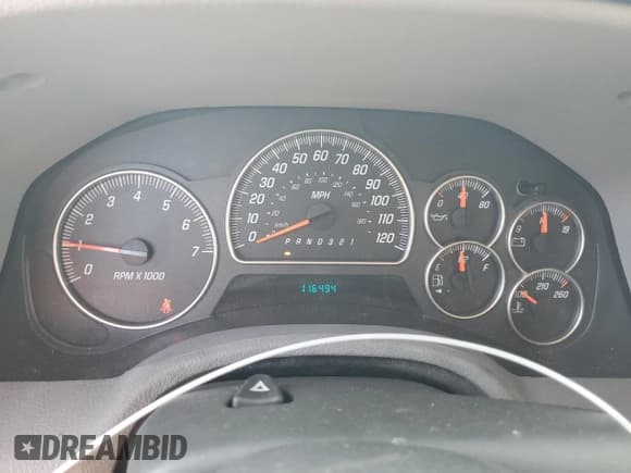 ✅ 2006 GMC Envoy SLT • VIN: 1GKDT13S362186596 • Лот: 81001455. Опубликован ранее на Copart с пробегом 116 494 миль. Бесплатный доступ к архиву аукционных продаж из США и подробный отчёт об истории автомобиля на DreamBid. Изображение 9.