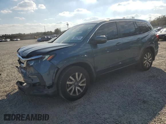 ✅ 2019 Honda Pilot EX-L • VIN: 5FNYF5H59KB006902 • Lot: 93432955. Listed on Copart with 63,147 mi. Free auction sales archive from the USA and detailed vehicle history report at DreamBid. Image 1.