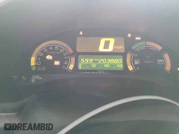 ✅ 2000 Honda Insight • VIN: JHMZE1354YT001215 • Лот: 51658385. Опубликован ранее на Copart с пробегом 203 880 миль. Бесплатный доступ к архиву аукционных продаж из США и подробный отчёт об истории автомобиля на DreamBid. Изображение 9.