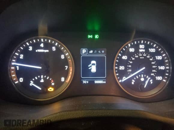 2017 Hyundai Tucson Night Edition with VIN KM8J3CA26HU270735, listed as a Copart auction lot 65571135 with 98,880 mi miles and Clean title. Bid and sale history available at DreamBid. Image 9.