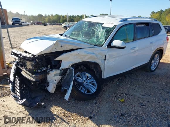 ✅ 2019 Volkswagen Atlas SE • VIN: 1V2WR2CA3KC562474 • Lot: 43355227. Wystawiony na IAAI z przebiegiem 27 736 mil. Bezpłatny archiwum sprzedaży aukcyjnych z USA i szczegółowy raport historii pojazdu na DreamBid. Zdjęcie 2.