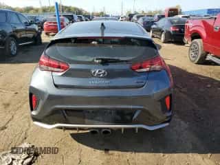 2021 Hyundai Veloster Turbo R-Spec с VIN KMHTH6AB6MU032650, выставлен на аукционе Copart как лот 76237284 с пробегом 45 807 миль миль и Чистый • Clean title. История ставок и продаж доступна на DreamBid. Изображение 6.