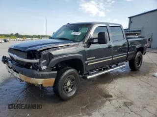 ✅ 2003 Chevrolet Silverado 2500HD LS • VIN: 1GCHK23U73F230630 • Lot: 71424155. Listed on Copart with 255,470 mi. Free auction sales archive from the USA and detailed vehicle history report at DreamBid. Image 1.
