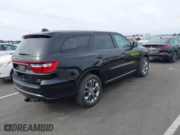 2019 Dodge Durango GT z VIN 1C4RDJDG3KC770395, wystawiony jako IAAI lot #43410511 z przebiegiem 110 800 mil mil oraz . Historia ofert i sprzedaży dostępna na DreamBid. Obrazek 4.