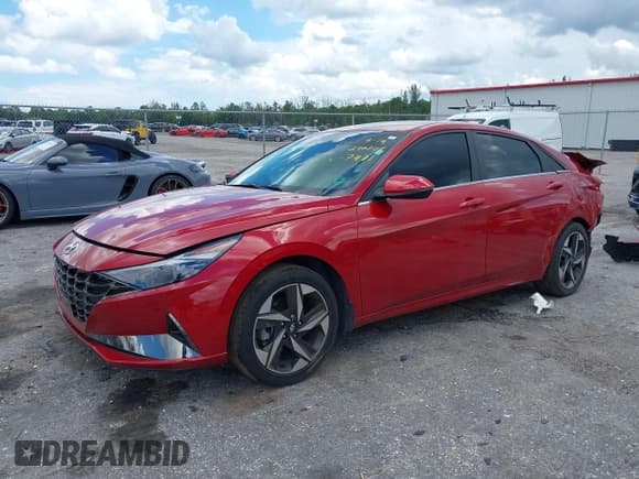 ✅ 2022 Hyundai Elantra Limited • VIN: KMHLP4AG2NU337471 • Лот: 43237682. Опубликован ранее на IAAI с пробегом 19 452 миль. Бесплатный доступ к архиву аукционных продаж из США и подробный отчёт об истории автомобиля на DreamBid. Изображение 2.