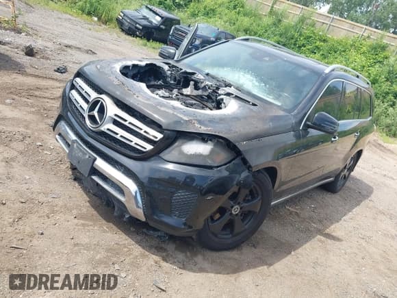 ✅ 2019 Mercedes-Benz GLS 450 • VIN: 4JGDF6EE0KB233497 • Lot: 42802007. Listed on IAAI with Not provided. Free auction sales archive from the USA and detailed vehicle history report at DreamBid. Image 2.