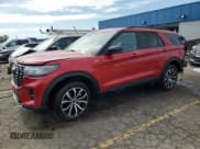 ✅ 2025 Ford Explorer ST-Line • VIN: 1FMUK8KH7SGA74633 • Lot: 80275615. Wystawiony na Copart z przebiegiem 8 158 mil. Bezpłatny archiwum sprzedaży aukcyjnych z USA i szczegółowy raport historii pojazdu na DreamBid. Zdjęcie 1.