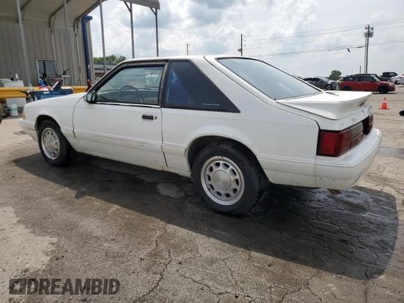 ✅ 1993 Ford Mustang LX • VIN: 1FACP41M5PF112761 • Lot: 60820575. Listed on Copart with Not provided. Free auction sales archive from the USA and detailed vehicle history report at DreamBid. Image 2.