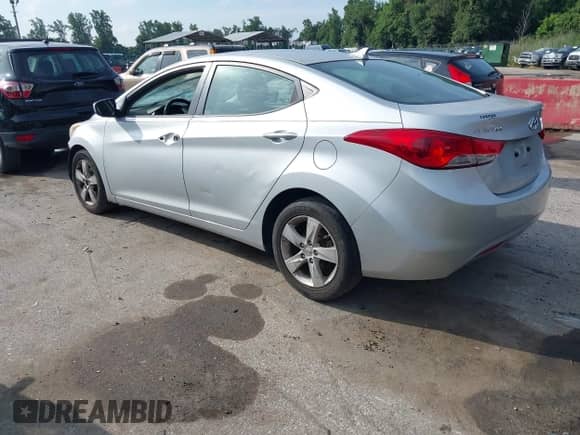 2011 Hyundai Elantra GLS with VIN 5NPDH4AE4BH054581, listed as a IAAI auction lot 42989316 with 79,519 mi miles and . Bid and sale history available at DreamBid. Image 3.
