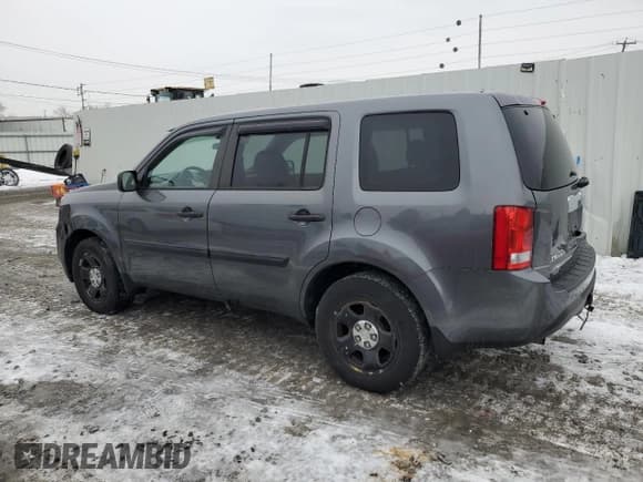 ✅ 2012 Honda Pilot LX • VIN: 5FNYF4H21CB069901 • Лот: 87867385. Опубликован ранее на Copart с пробегом 163 158 миль. Бесплатный доступ к архиву аукционных продаж из США и подробный отчёт об истории автомобиля на DreamBid. Изображение 2.