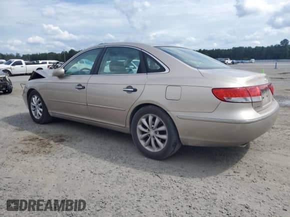 ✅ 2006 Hyundai Azera SE • VIN: KMHFC46F56A045387 • Лот: 66964295. Размещён на Copart с пробегом 204 575 миль миль. Получите бесплатный доступ к архиву аукционных продаж из США и посмотрите подробный отчёт об истории автомобиля на DreamBid. Изображение 2.