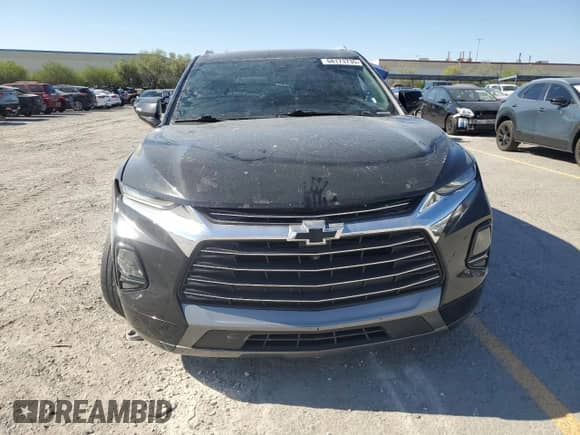 2019 Chevrolet Blazer Premier with VIN 3GNKBFRS7KS675048, listed as a Copart auction lot 68173735 with 53,577 mi miles and Salvage title. Bid and sale history available at DreamBid. Image 5.