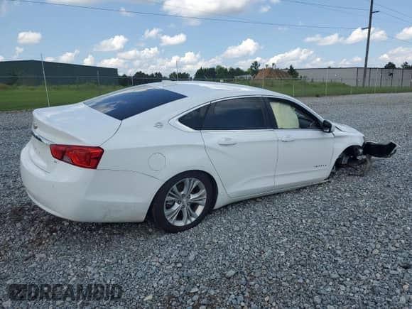 2015 Chevrolet Impala LT с VIN 2G1115SL6F9276311, выставлен на аукционе Copart как лот 70183205 с пробегом 152 149 миль миль и Списание • Salvage title. История ставок и продаж доступна на DreamBid. Изображение 3.