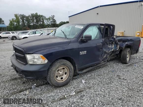 2016 Ram 1500 Express with VIN 1C6RR7FGXGS328980, listed as a Copart auction lot 69253445 with Not provided miles and Salvage title. Bid and sale history available at DreamBid. Image 1.