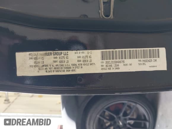 ✅ 2011 Dodge Charger SE • VIN: 2B3CL3CG5BH606795 • Лот: 43710958. Опубликован ранее на IAAI с пробегом 195 944 миль. Бесплатный доступ к архиву аукционных продаж из США и подробный отчёт об истории автомобиля на DreamBid. Изображение 9.