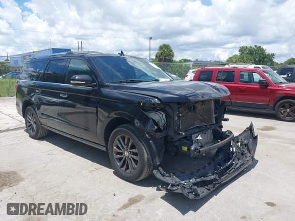 ✅ 2020 Ford Expedition Max Limited • VIN: 1FMJK1KTXLEA21128 • Lot: 42905295. Listed on IAAI with 274,581 mi. Free auction sales archive from the USA and detailed vehicle history report at DreamBid. Image 1.