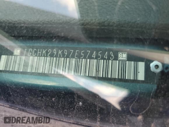 ✅ 2007 Chevrolet Silverado 2500HD Work Truck • VIN: 1GCHK29K97E574543 • Лот: 84603735. Опубликован ранее на Copart с пробегом 230 431 миль. Бесплатный доступ к архиву аукционных продаж из США и подробный отчёт об истории автомобиля на DreamBid. Изображение 12.