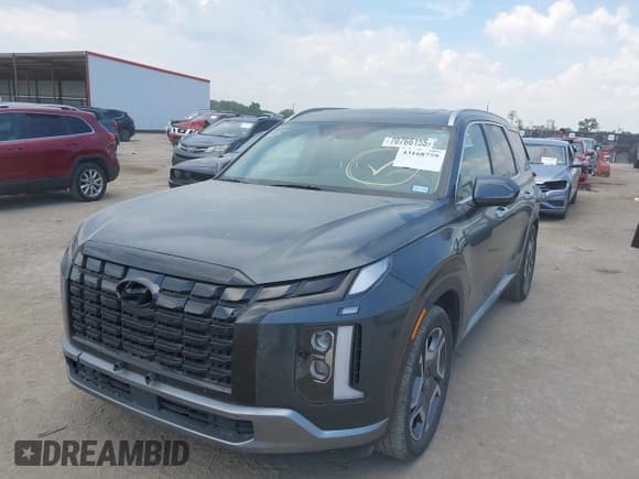 ✅ 2023 Hyundai Palisade Limited • VIN: KM8R54GEXPU559300 • Lot: 43168759. Listed on IAAI with 37,683 mi. Free auction sales archive from the USA and detailed vehicle history report at DreamBid. Image 2.