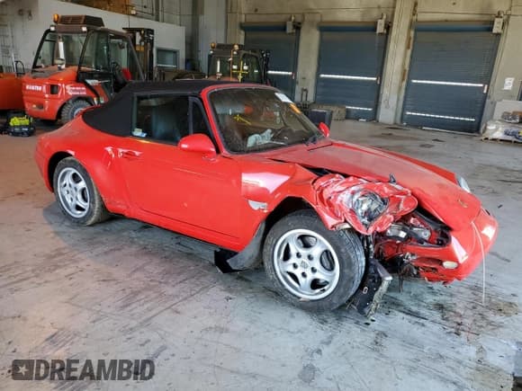 ✅ 1995 Porsche 911 • VIN: WP0CA2992SS342497 • Lot: 67851305. Listed on Copart with 119,024 mi. Free auction sales archive from the USA and detailed vehicle history report at DreamBid. Image 4.