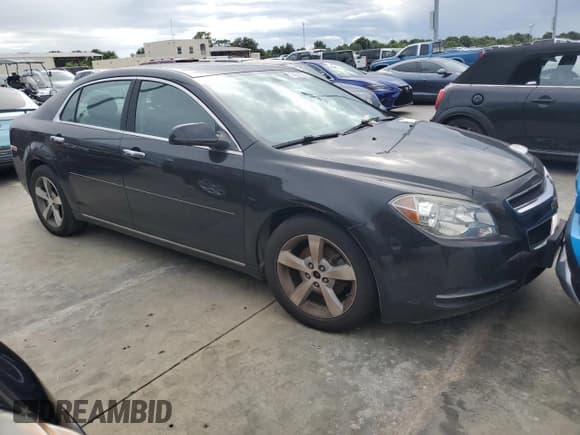 ✅ 2012 Chevrolet Malibu 1LT • VIN: 1G1ZC5E09CF380809 • Lot: 74631024. Listed on Copart with Not provided. Free auction sales archive from the USA and detailed vehicle history report at DreamBid. Image 4.