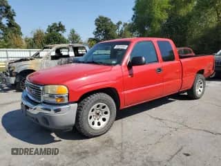 2007 GMC Sierra 1500 Work Truck with VIN 1GTEC19V97Z195197, listed as a Copart auction lot 80526985 with 115,936 mi miles and Salvage title. Bid and sale history available at DreamBid. Image 1.
