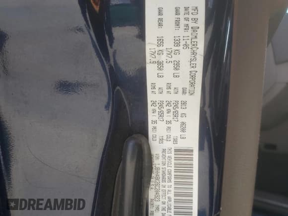 ✅ 2006 Jeep Commander • VIN: 1J8HH48K26C204923 • Lot: 63748955. Listed on Copart with 150,203 mi. Free auction sales archive from the USA and detailed vehicle history report at DreamBid. Image 13.