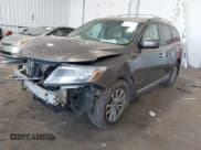 ✅ 2014 Nissan Pathfinder SV • VIN: 5N1AR2MM8EC677978 • Lot: 42226299. Listed on IAAI with 159,939 mi. Free auction sales archive from the USA and detailed vehicle history report at DreamBid. Image 2.