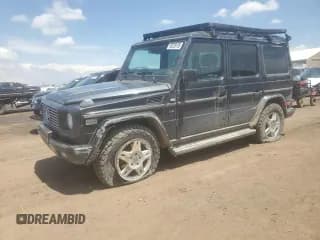✅ 2002 Mercedes-Benz G 500 • VIN: WDCYR49E02X129309 • Lot: 59239195. Wystawiony na Copart z przebiegiem 108 275 mil. Bezpłatny archiwum sprzedaży aukcyjnych z USA i szczegółowy raport historii pojazdu na DreamBid. Zdjęcie 1.