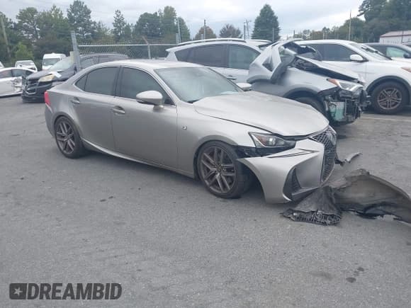 ✅ 2017 Lexus IS 200t F Sport • VIN: JTHBA1D29H5045068 • Lot: 43375625. Listed on IAAI with 102,258 mi. Free auction sales archive from the USA and detailed vehicle history report at DreamBid. Image 1.