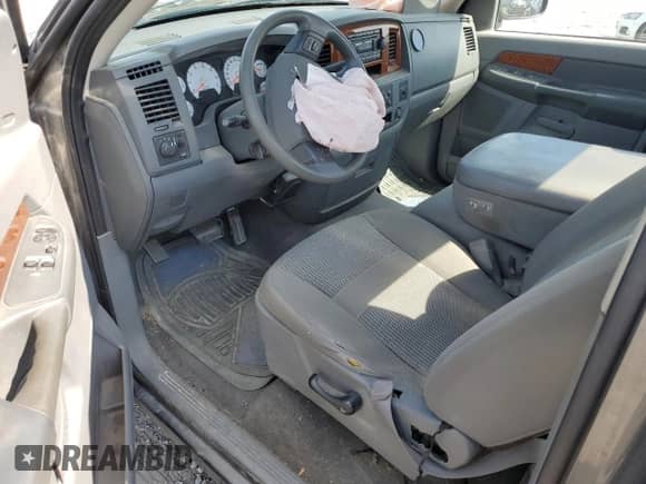 2006 Dodge 1500 SLT with VIN 1D7HA16N86J183309, listed as a Copart auction lot 55093885 with 272,727 mi miles and Salvage title. Bid and sale history available at DreamBid. Image 8.