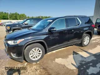 2019 Chevrolet Traverse LT Cloth z VIN 1GNEVGKW3KJ286447, wystawiony jako Copart lot #63430645 z przebiegiem 107 517 mil mil oraz Szkoda całkowita • Salvage title. Historia ofert i sprzedaży dostępna na DreamBid. Obrazek 1.