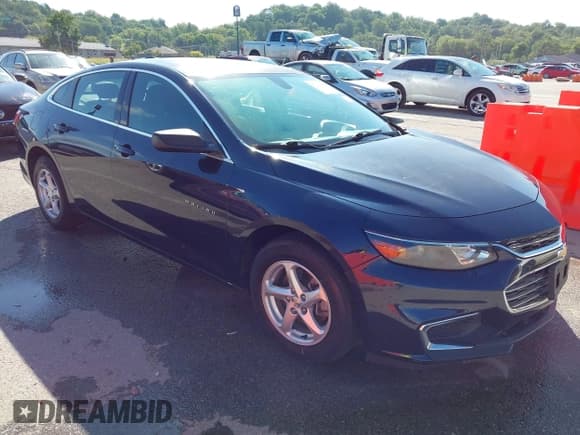 ✅ 2017 Chevrolet Malibu LS • VIN: 1G1ZB5ST6HF165297 • Lot: 43293408. Listed on IAAI with 144,427 mi. Free auction sales archive from the USA and detailed vehicle history report at DreamBid. Image 1.
