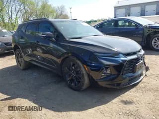 ✅ 2022 Chevrolet Blazer RS • VIN: 3GNKBERS0NS137967 • Lot: 42114057. Listed on IAAI with 61,085 mi. Free auction sales archive from the USA and detailed vehicle history report at DreamBid. Image 1.