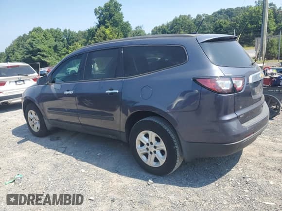 ✅ 2013 Chevrolet Traverse LS • VIN: 1GNKVFED1DJ121720 • Lot: 66771545. Listed on Copart with 177,747 mi. Free auction sales archive from the USA and detailed vehicle history report at DreamBid. Image 2.