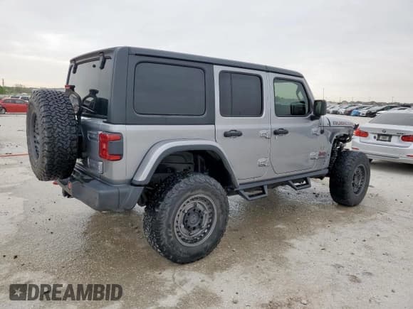 ✅ 2018 Jeep Wrangler Unlimited Rubicon • VIN: 1C4HJXFG0JW123826 • Lot: 50259345. Listed on Copart with Not provided. Free auction sales archive from the USA and detailed vehicle history report at DreamBid. Image 3.